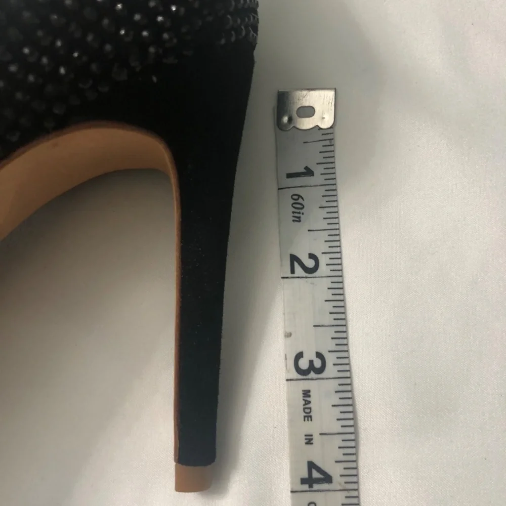 Tory Burch black women sequin Heels - Picture 14 of 16